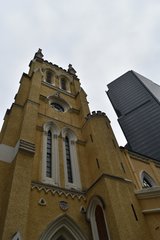 Cathedral in the middle of Hong Kong