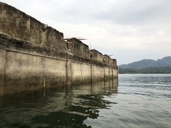Submerged Temple in Sangklaburi