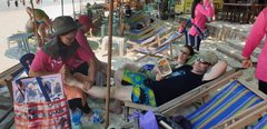 Beach Foot Massage